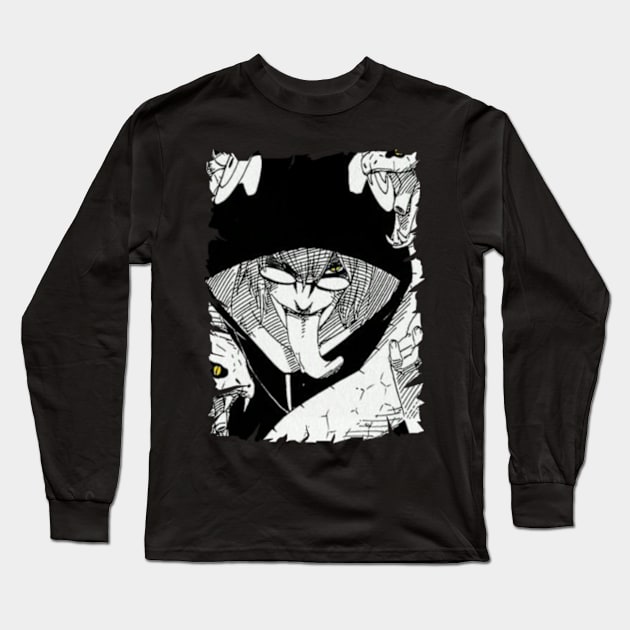 SNAKE KABUTO YAKUSHI ANIME MERCHANDISE Long Sleeve T-Shirt by julii.draws